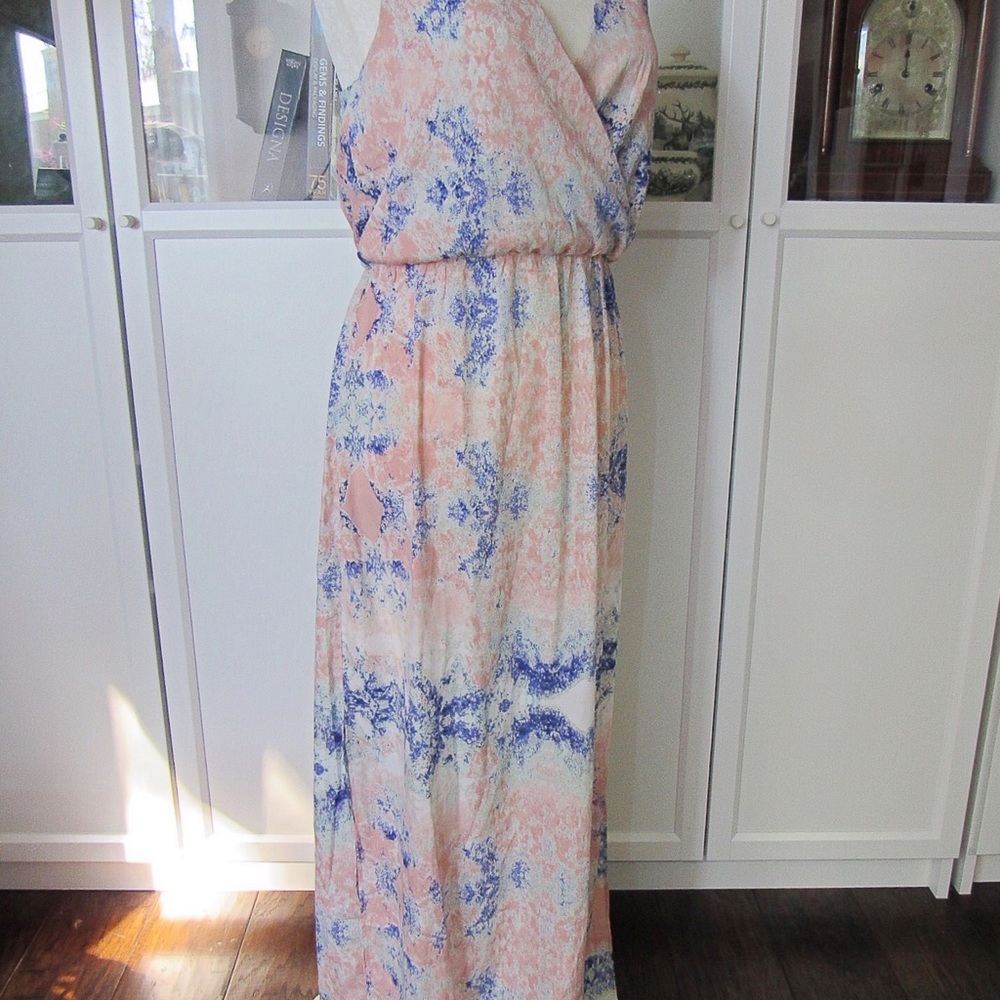 Walter Baker Airy Pastel NWT Stacy Maxi Dress